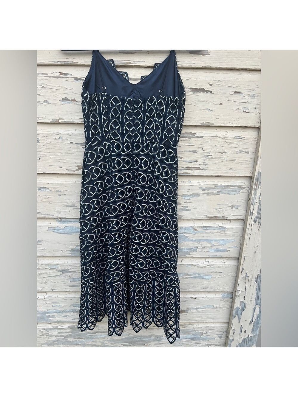 Gianni Bini Irma Nautical Gardens Formal Summer Midi Spring Easter Dress 2 - Picture 8 of 11